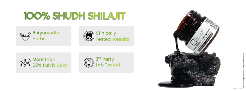 Kavira care Shudh Shilajit
