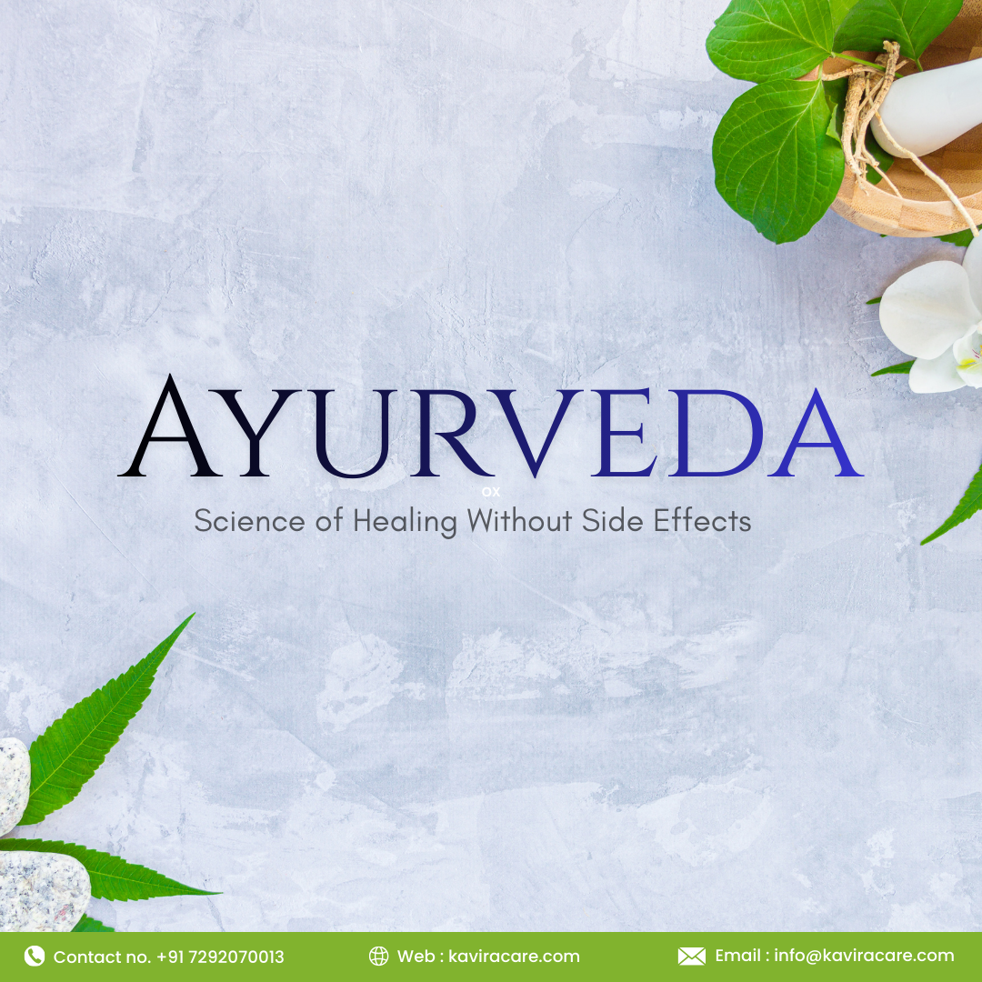 Ayurveda science of healing without side effects