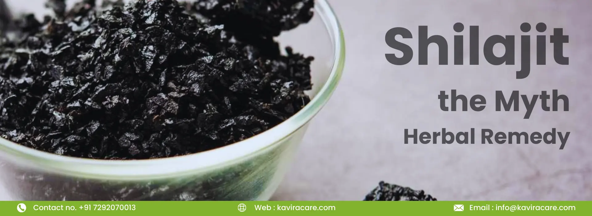 Shilajit the Myth Herbal Remedy
