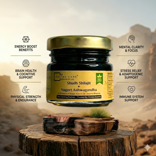Kavira Shudh Shilajit Resin for Gymers