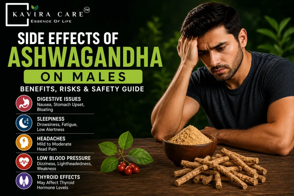 side effects of ashwagandha on males
