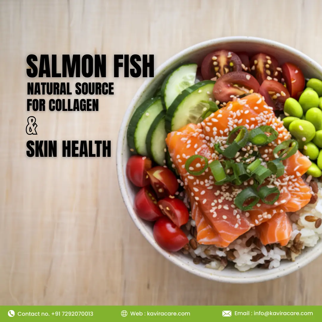 Salmon Fish Natural Source for Collagen & Skin Health