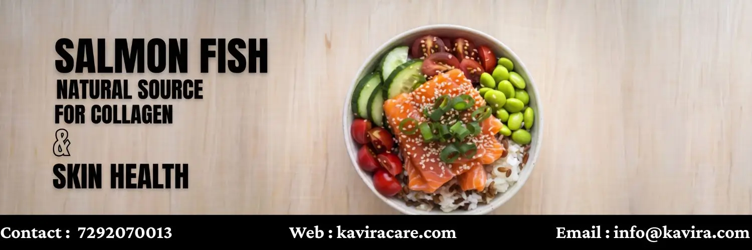 Salmon Fish Natural Source for Collagen & Skin Health