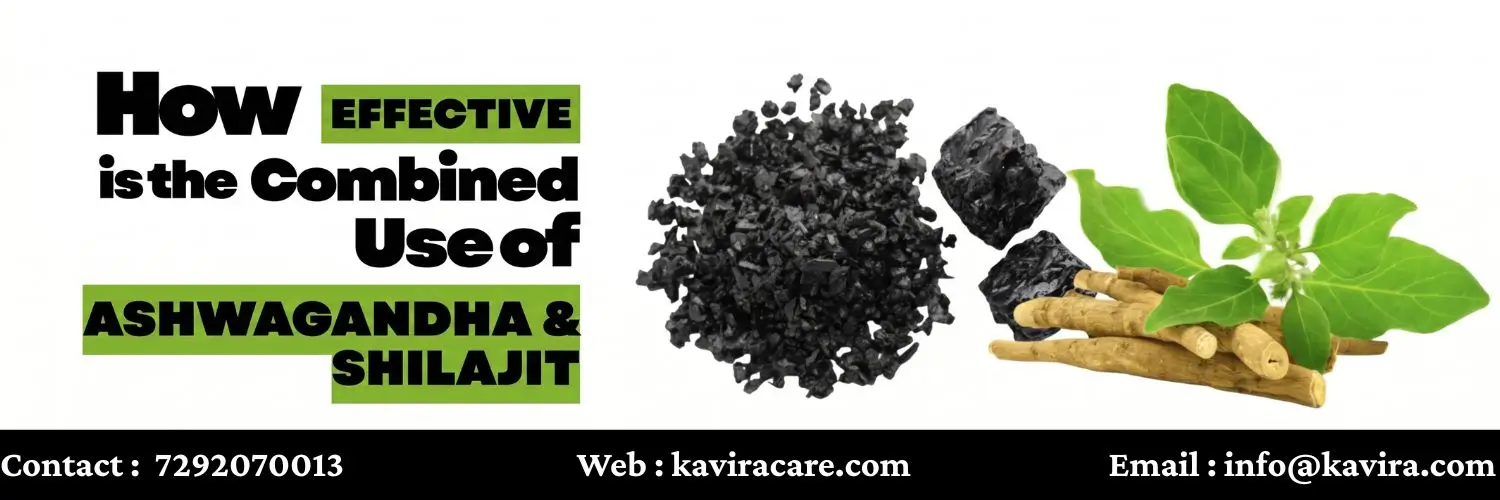 How Effective is the combined use of Ashwagandha & Shilajit