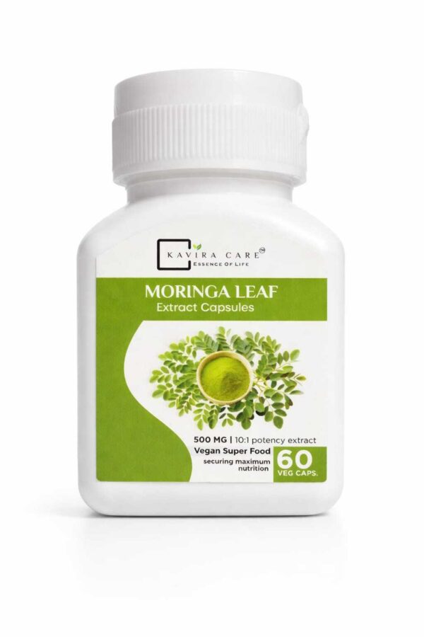 Moringa capsules for immunity and energy support