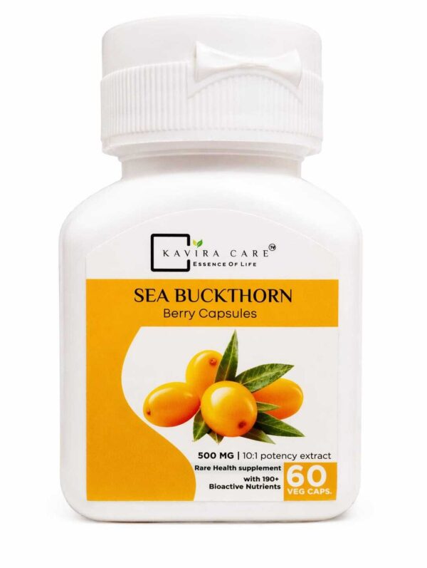 Sea buckthorn capsules for skin and immunity by Kavira Care