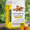 Curcuminoid 95 percent capsules with black pepper extract
