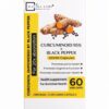 Curcuminoid 95 percent capsules with black pepper extract