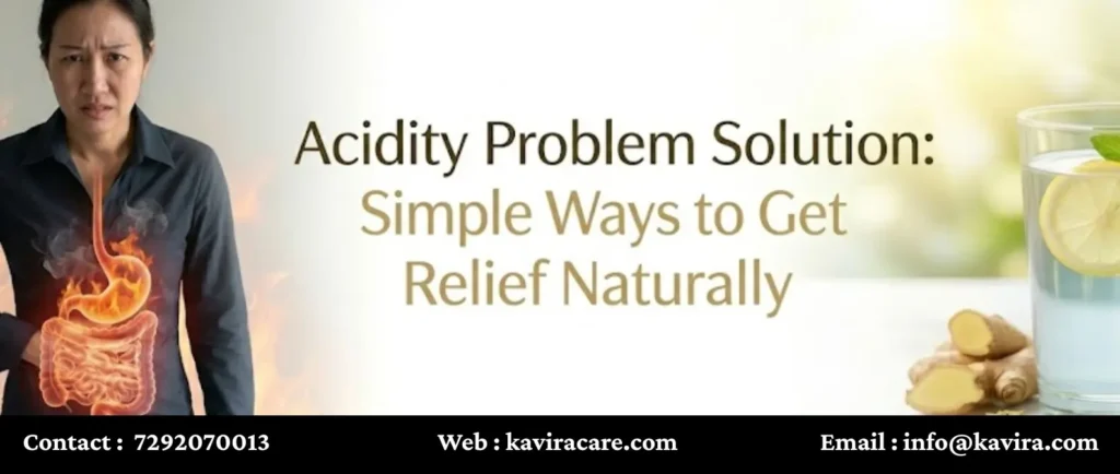 acidity problem solution