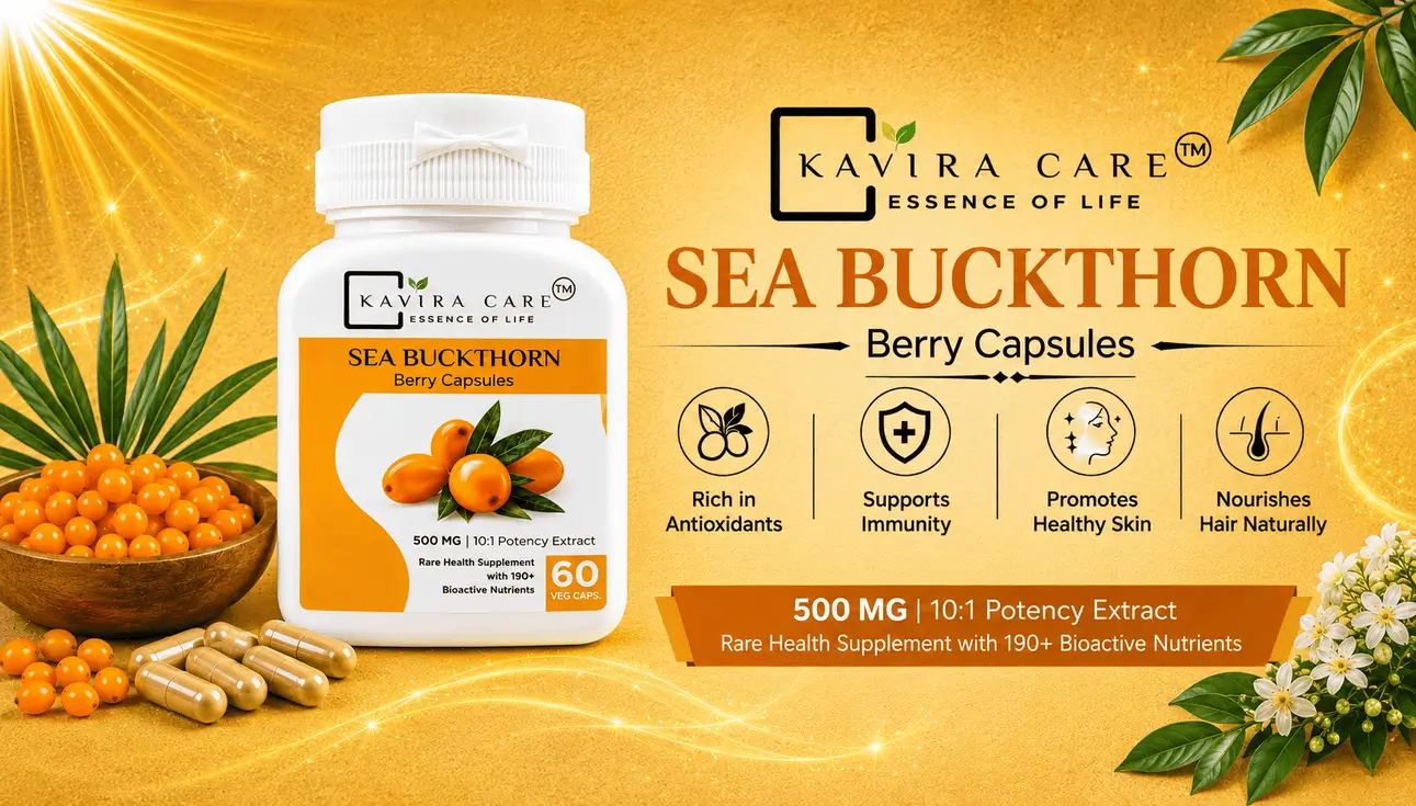 Sea buckthorn berry capsules in India
