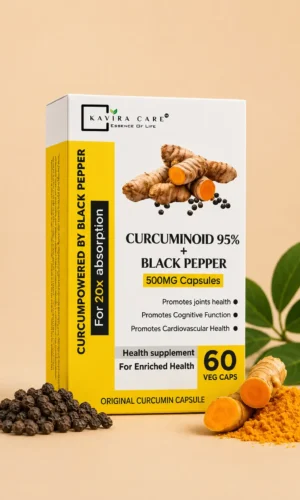 curcuminoid 95% + black pepper capsule