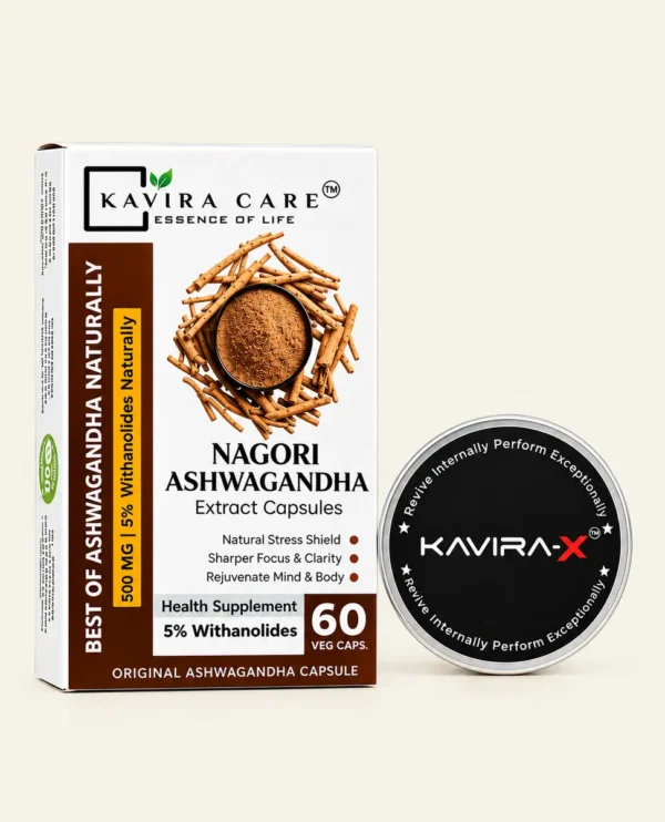 nagori ashwagandha & kavira-x combo offer