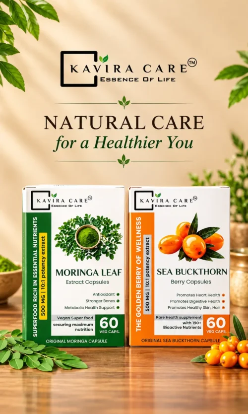 sea buckthorn & moringa combo pack