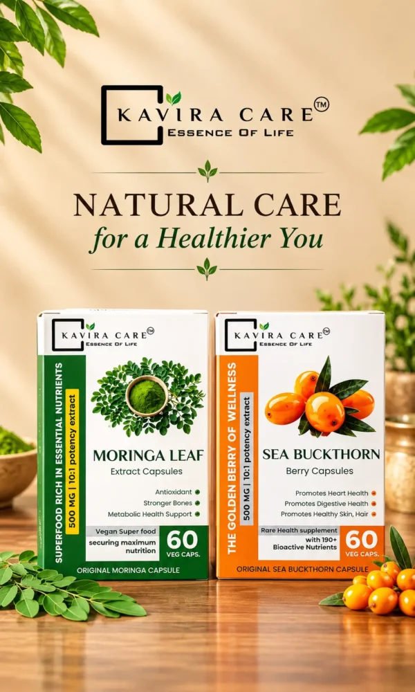 sea buckthorn & moringa combo pack