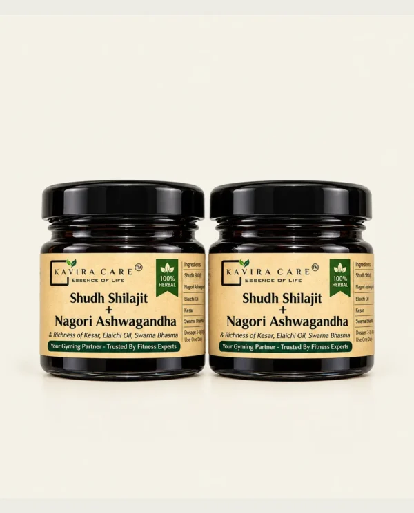 sudh shilajit + nagori ashwagandha combo offer