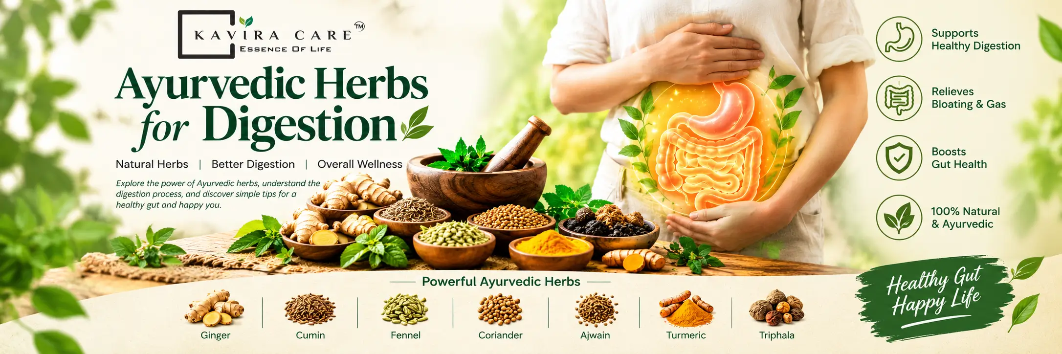 Ayurvedic herbs for digestion picture
